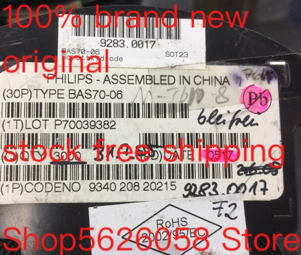 BAS70-06 BAS70 SOT23 100%   ο 귣 50 /